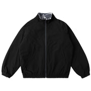 Dime Reversible Chilling Fleece Jacket - Grey/Black Reversed