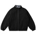 Dime Reversible Chilling Fleece Jacket - Grey/Black Reversed