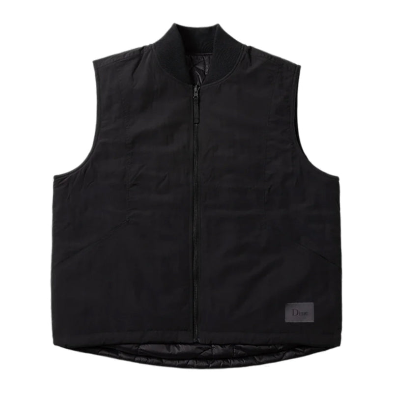 Dime Reversible Vest - Black