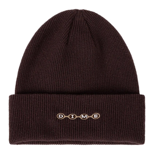 Dime Space Fold Beanie - Brown