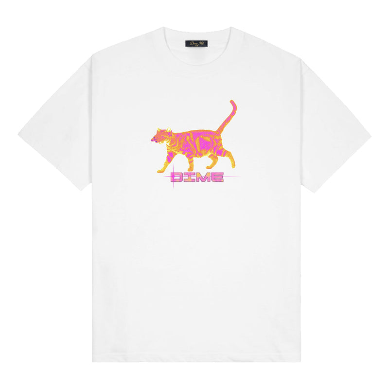 Dime Splinter T-Shirt - White Front