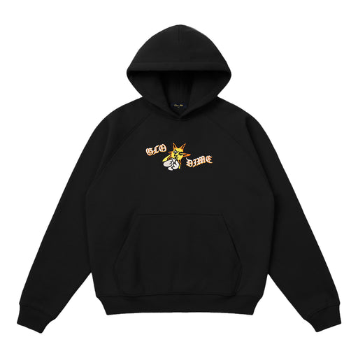 Dime X GLO Sun Hoodie - Black Front