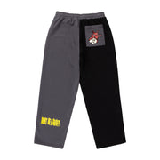 Dime X GLO Sweatpants - Black/Charcoal Back