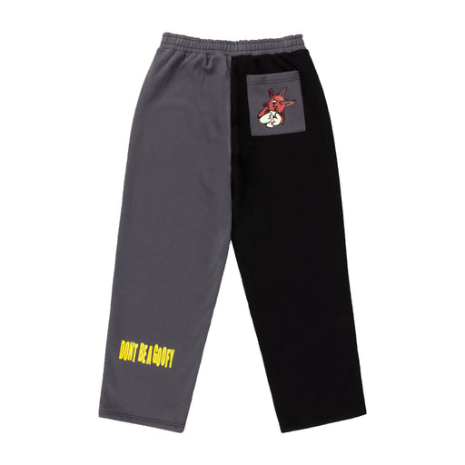 Dime X GLO Sweatpants - Black/Charcoal Back