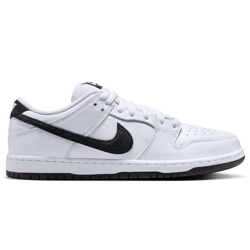 Nike SB Dunk Low - White/Black/Gum Inside | Underground Skate Shop