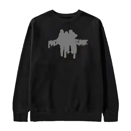 Fucking Awesome Kids Are Alright Outline Longsleeve T-Shirt - Black Front