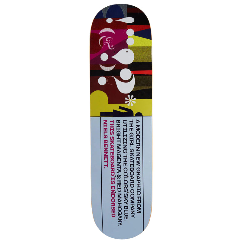 Girl Deck - Niels Bennett Follies 8.5"