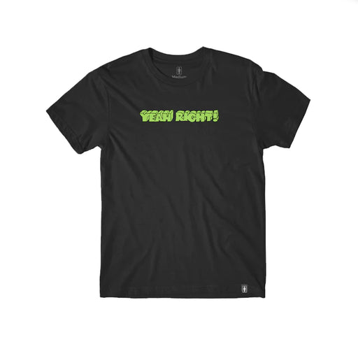 Girl "Yeah Right" T-Shirt - Black | Underground Skate Shop