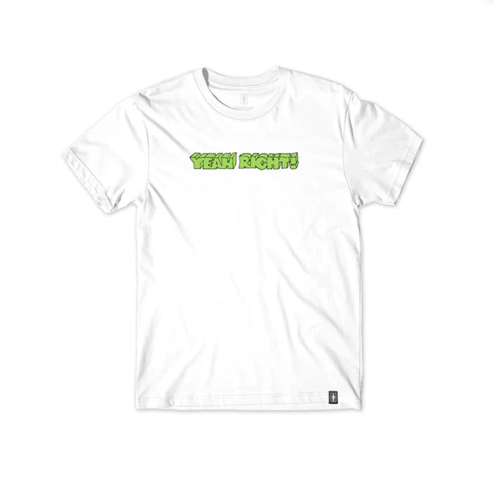 Girl "Yeah Right" T-Shirt - White | Underground Skate Shop