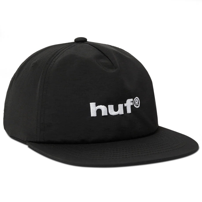 HUF 89 Nylon Snapback - Black Front
