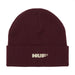 HUF All Caps Cuff Beanie - Burgundy