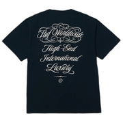 HUF International Luxury T-Shirt - Navy Back