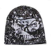 HUF Mia Skull Beanie - Black Back