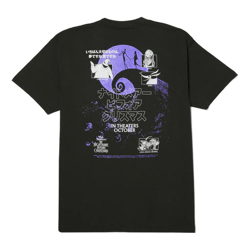 HUF Nightmare T-Shirt - Vintage Black Back