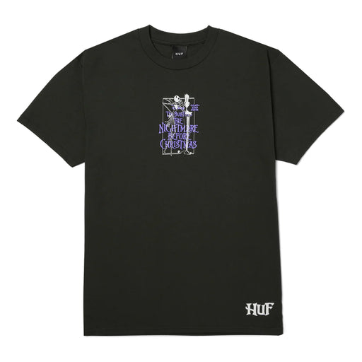 HUF Nightmare T-Shirt - Vintage Black Front