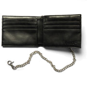 HUF Old E Chain Wallet - Black Open