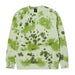 HUF Tie Dye 89 Logo Crewneck - Green Front