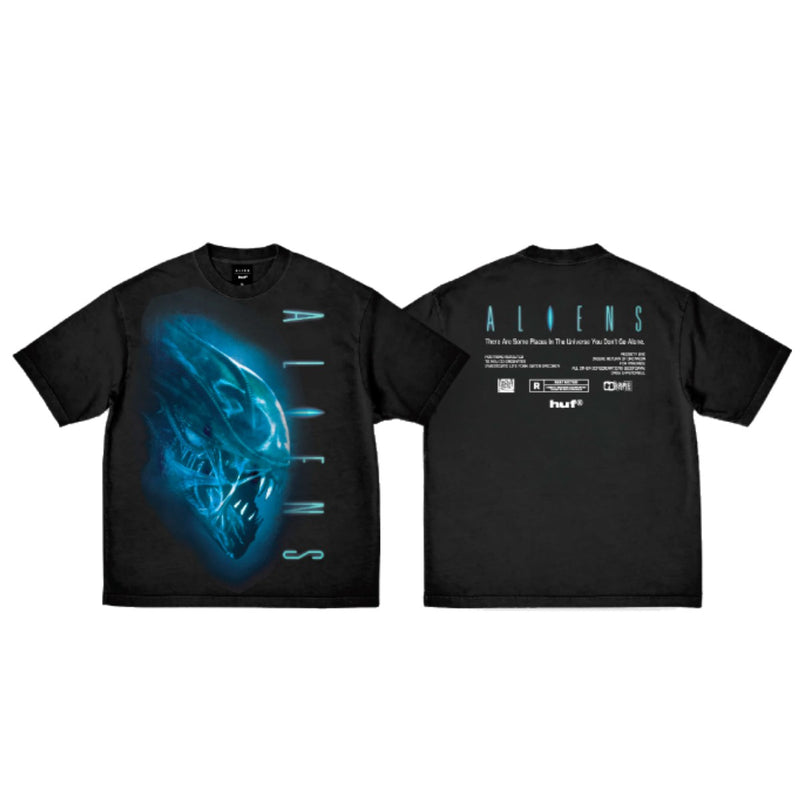 HUF x Alien Xenomorph T-Shirt - Black