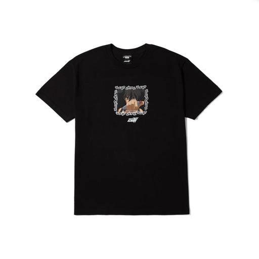 HUF x Gundam Heero T-Shirt - Black | Underground Skate Shop