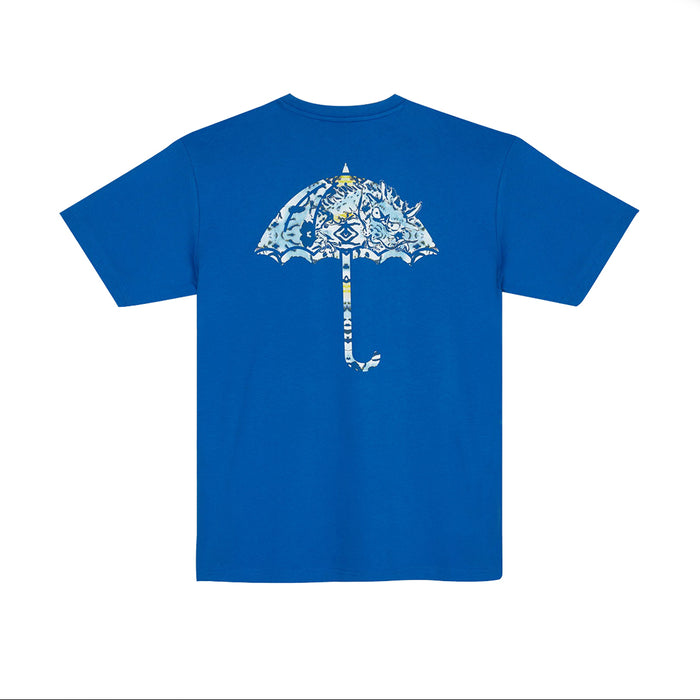 Hélas Dragon T-Shirt - Cobalt Blue Back