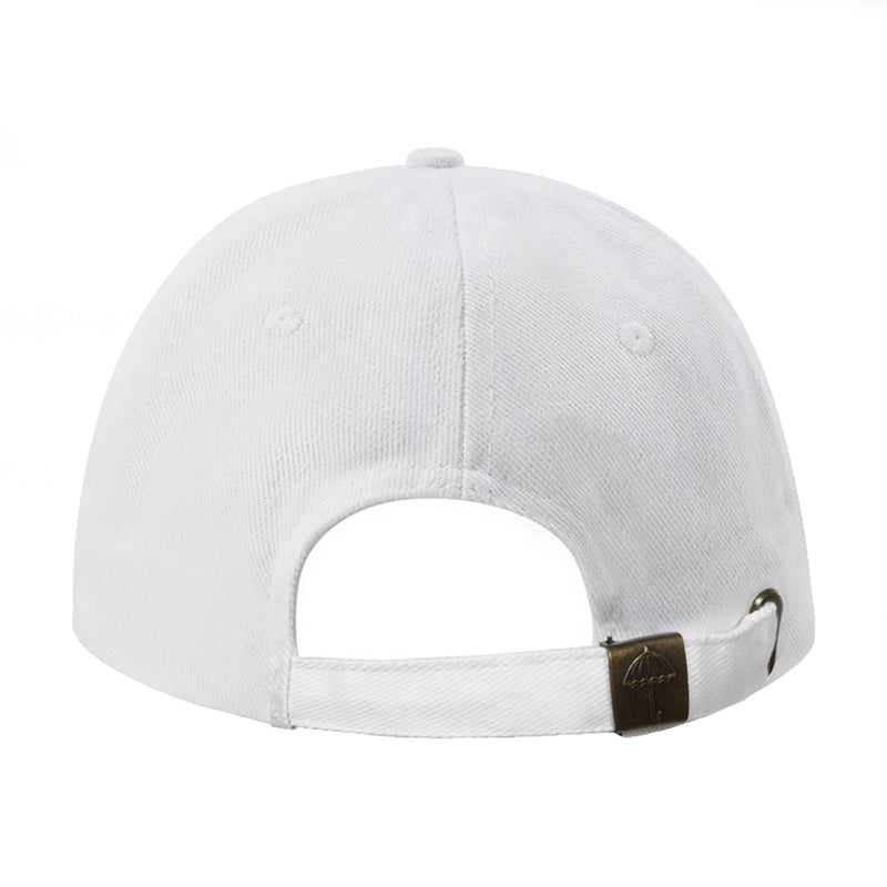 Hélas Liberte 6 Panel Cap - White/Navy Back