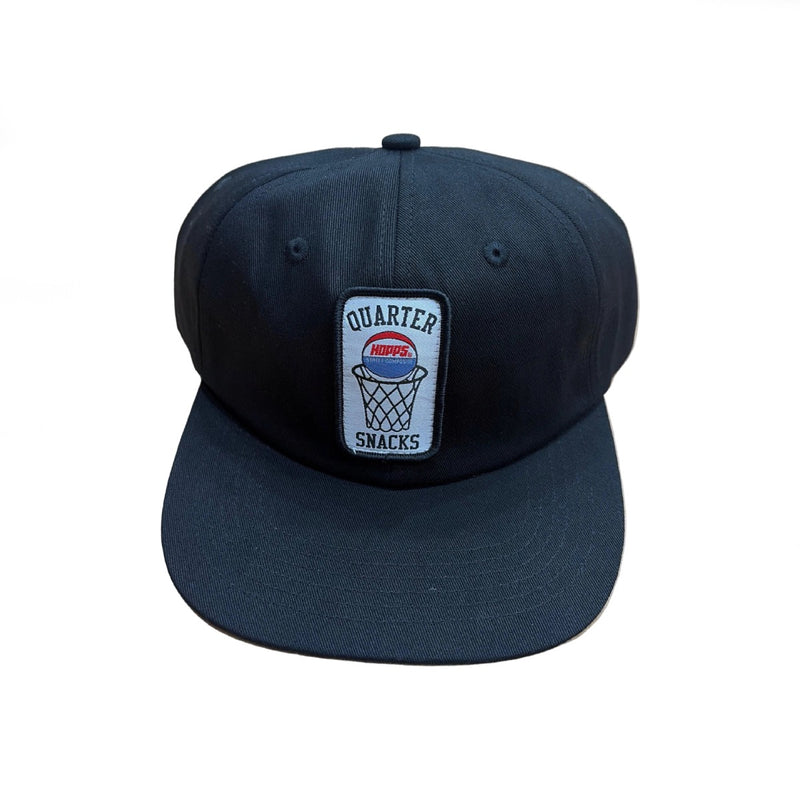 Hopps x Quarter Snacks Patch Cap - Black