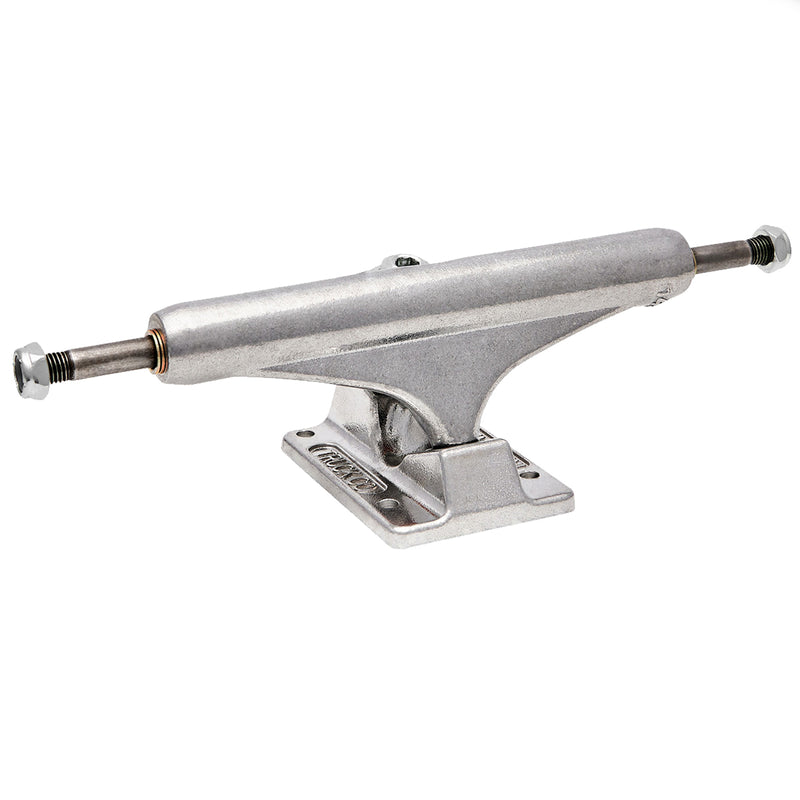 Independent 144 Inverted Kingpin Mid Trucks - Polished (1 pair) Front Side