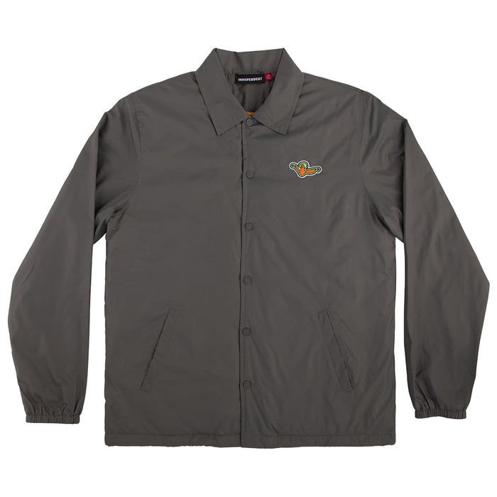 Independent Gonz Hanger Windbreaker Jacket - Charcoal