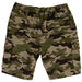 Independent Groundwork Cargo Shorts - Camo Back