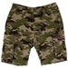 Independent Groundwork Cargo Shorts - Camo Front