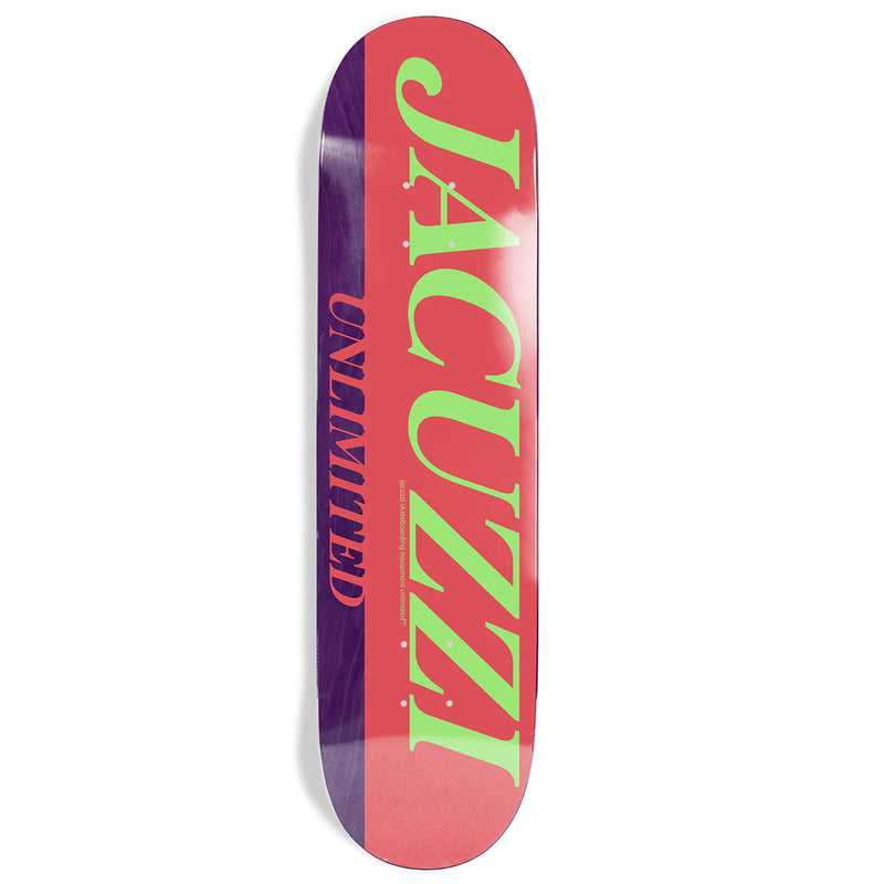 Jacuzzi Deck - Flavor 8.5" Red/Purple | Underground Skate Shop