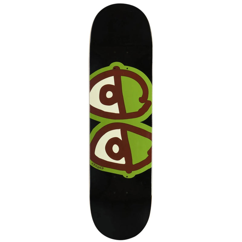 Krooked Deck - Team Eyes 8.5" Black