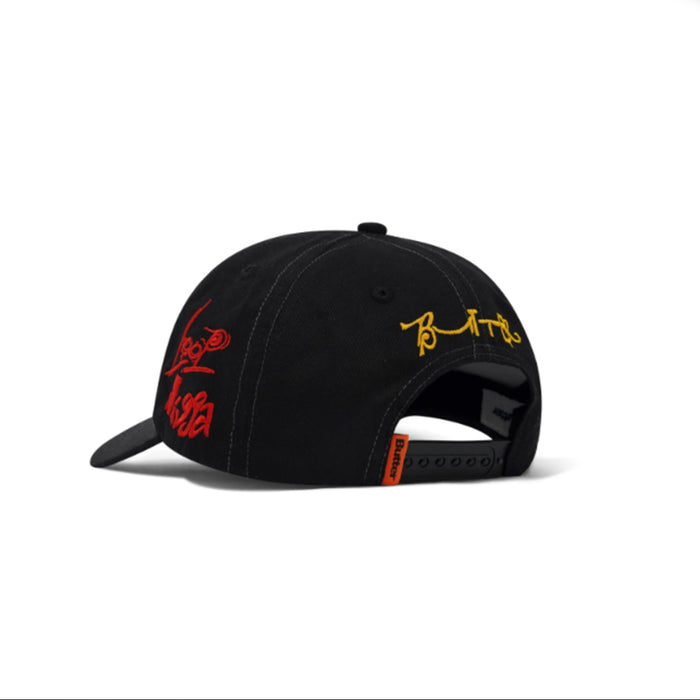 Butter Goods x Madlib Alias 6 Panel - Black | Underground Skateshop