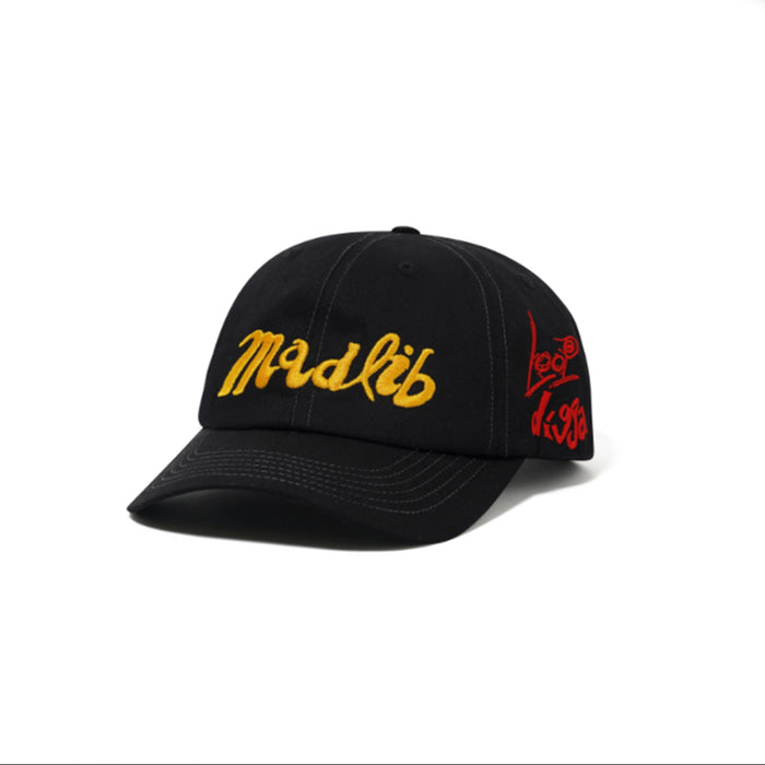 Butter Goods x Madlib Alias 6 Panel - Black | Underground Skateshop