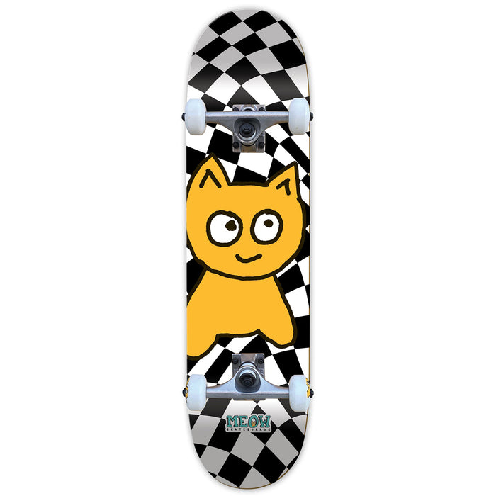Meow Complete - Big Cat Checkerboard 7.75"