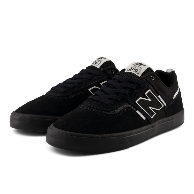 New Balance 306 - Black/Black angled pair view