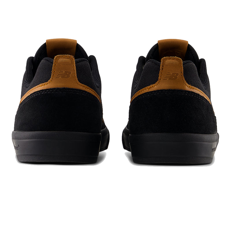 New Balance 306 - Black/Tan Heel