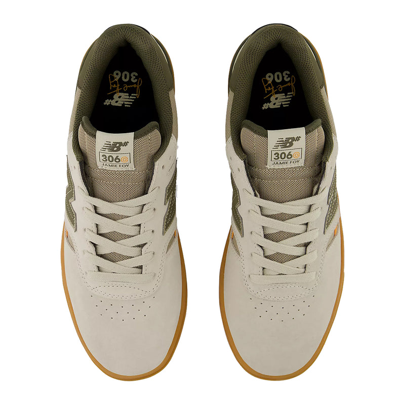 New Balance 306 Cup Sole - Grey/Army Green Top