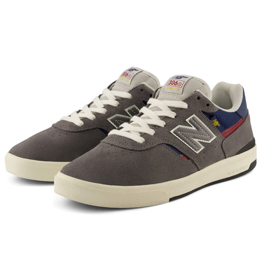 New Balance 306 Cup Sole - Grey/Navy | Underground Skate Shop