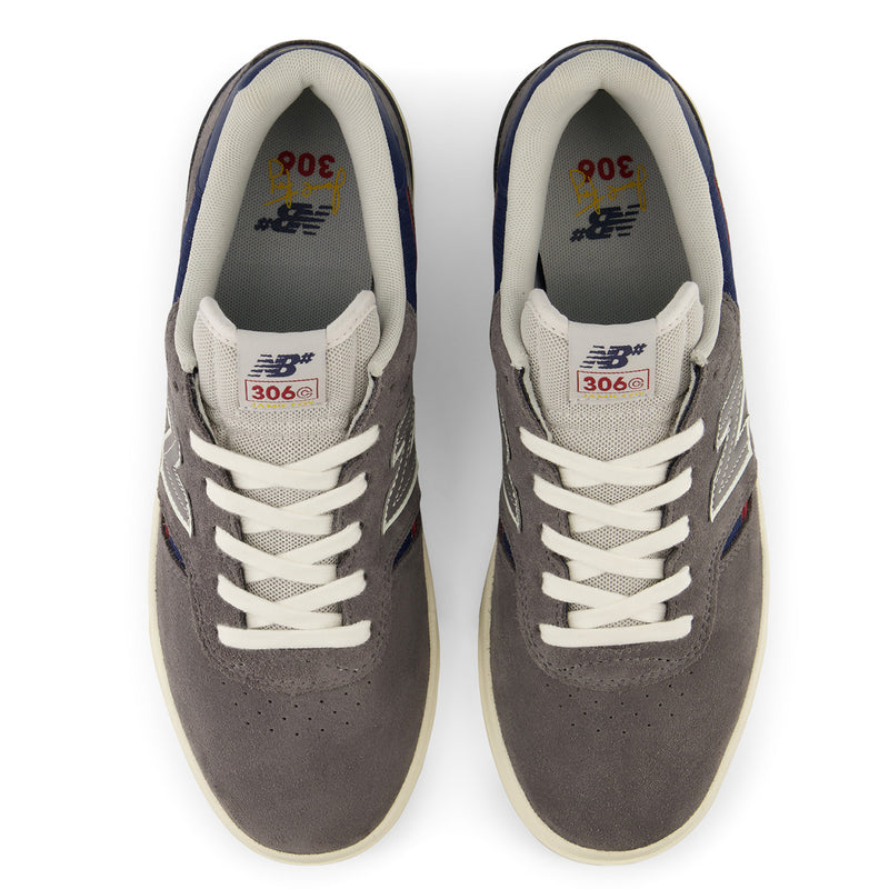 New Balance 306 Cup Sole - Grey/Navy | Underground Skate Shop
