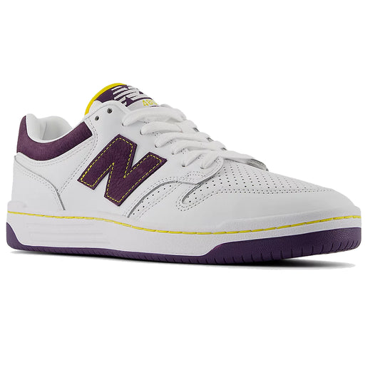 New Balance 480 - White/Purple Lifestyle
