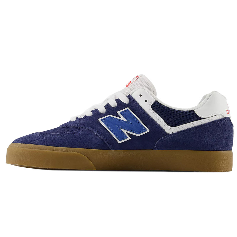 New Balance 574 - Navy/Gum | Underground Skate Shop