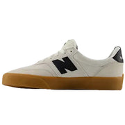 New Balance Numeric 340 - White/Black/Gum Left
