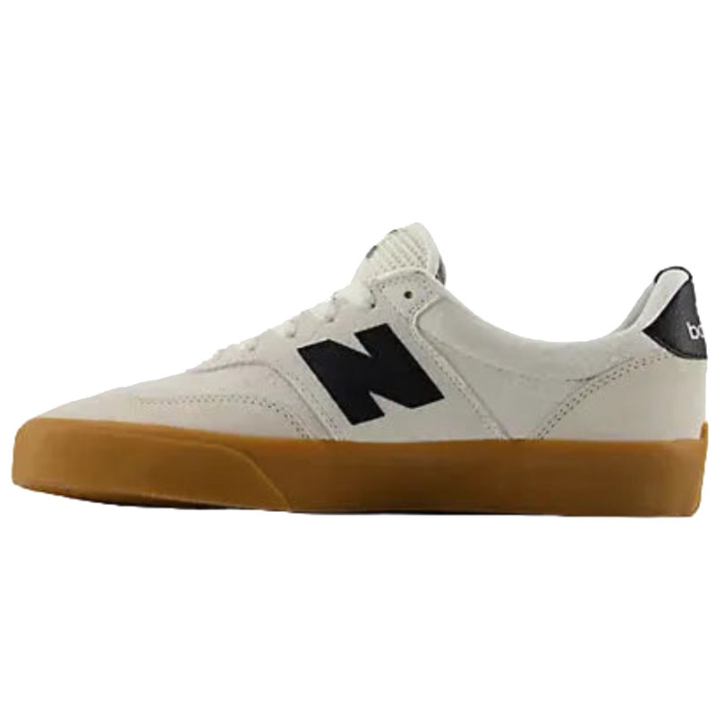 New Balance Numeric 340 - White/Black/Gum Left