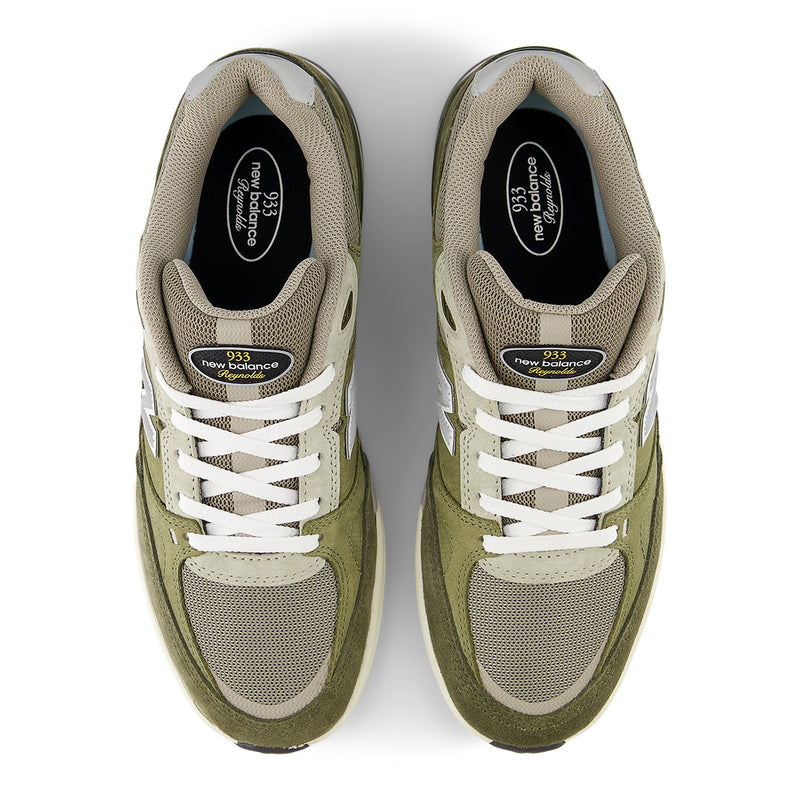 New Balance Numeric Reynolds 933 - Olive Top
