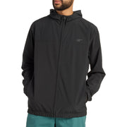 New Balance Numeric Woven Full Zip Jacket - Black Front