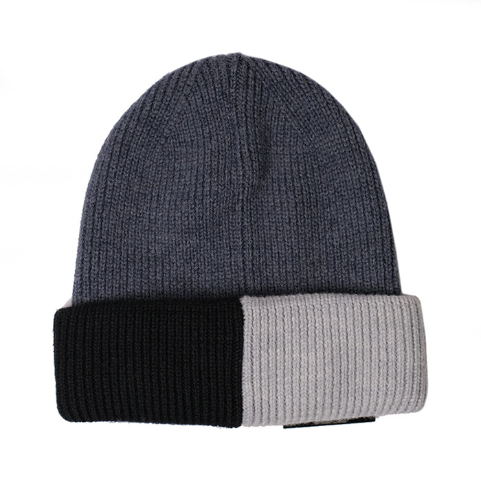 New Era NY Knicks Merino Wool Beanie - Tricolor Back