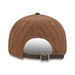 New Era Oakland A's Wool Pinstripe 9Fifty Strap Back - Brown/Green Back