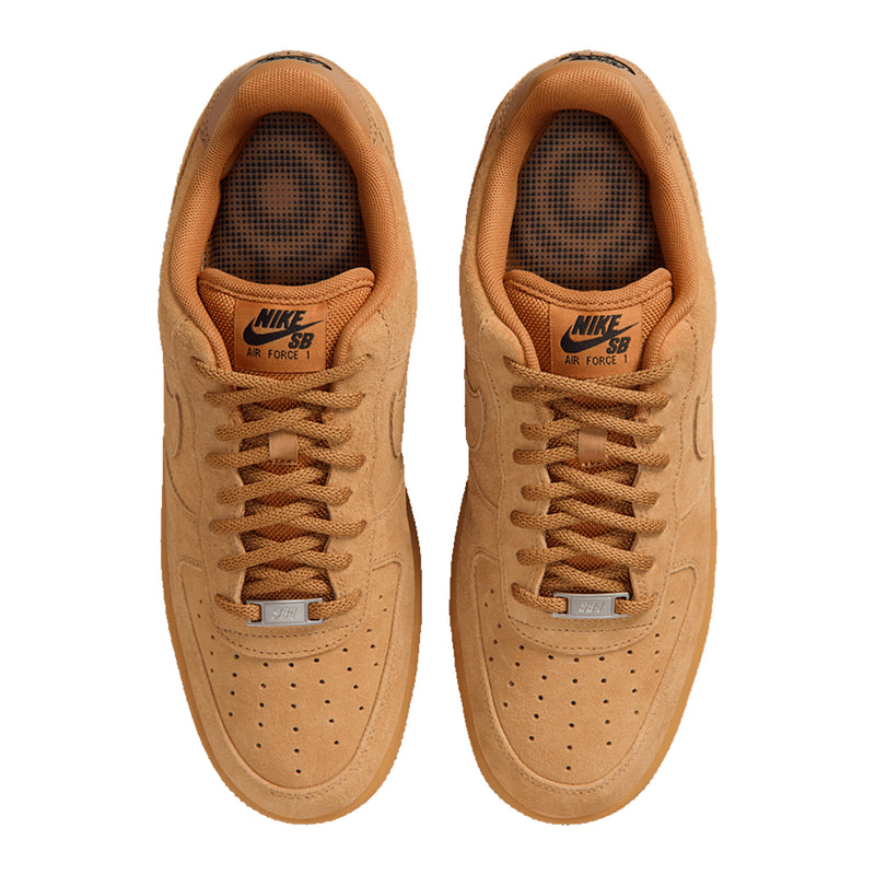 Nike SB Air Force 1 - Flax Brown/Gum Top