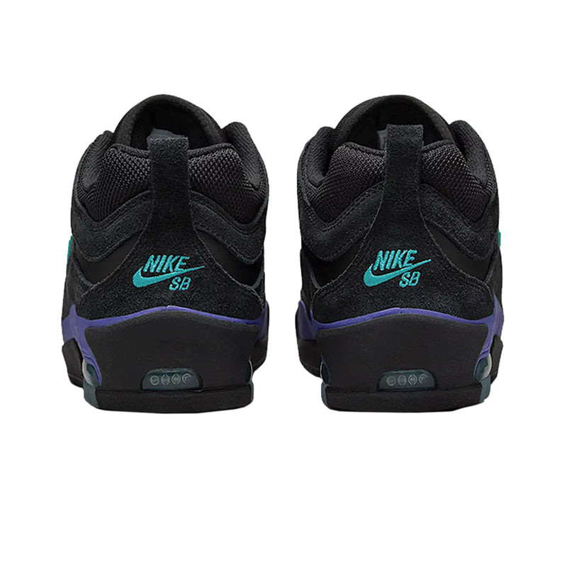 Nike SB Air Max Ishod - Black/Grape FB2393-003 Heel